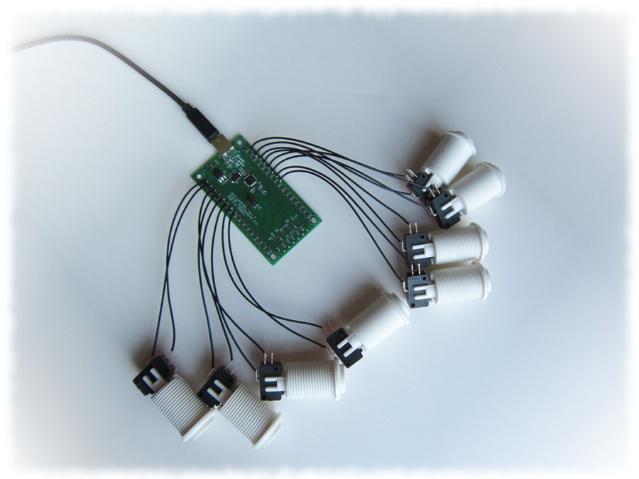usb joystick controller board wiring